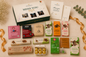 Luxury Moodbox gift box with Belgian chocolates, gourmet treats and personalized message card