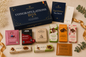 Luxury Moodbox gift box with Belgian chocolates, gourmet treats and personalized message card