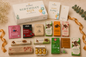 Luxury Moodbox gift box with Belgian chocolates, gourmet treats and personalized message card