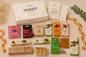 Luxury Moodbox gift box with Belgian chocolates, gourmet treats and personalized message card