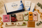 Luxury Moodbox gift box with Belgian chocolates, gourmet treats and personalized message card